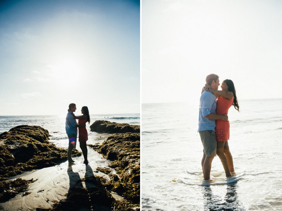 James + Tess Engagement at Wind and Sea Beach – San Diego Engagement Photography
