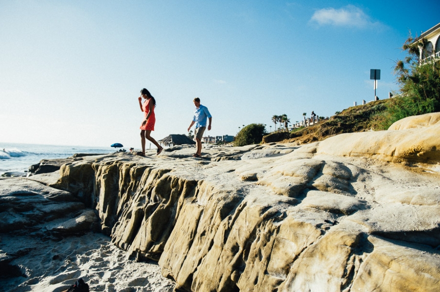 James + Tess Engagement at Wind and Sea Beach – San Diego Engagement Photography — photo 3