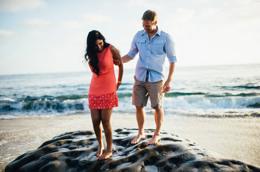James + Tess Engagement at Wind and Sea Beach – San Diego Engagement Photography — photo 15