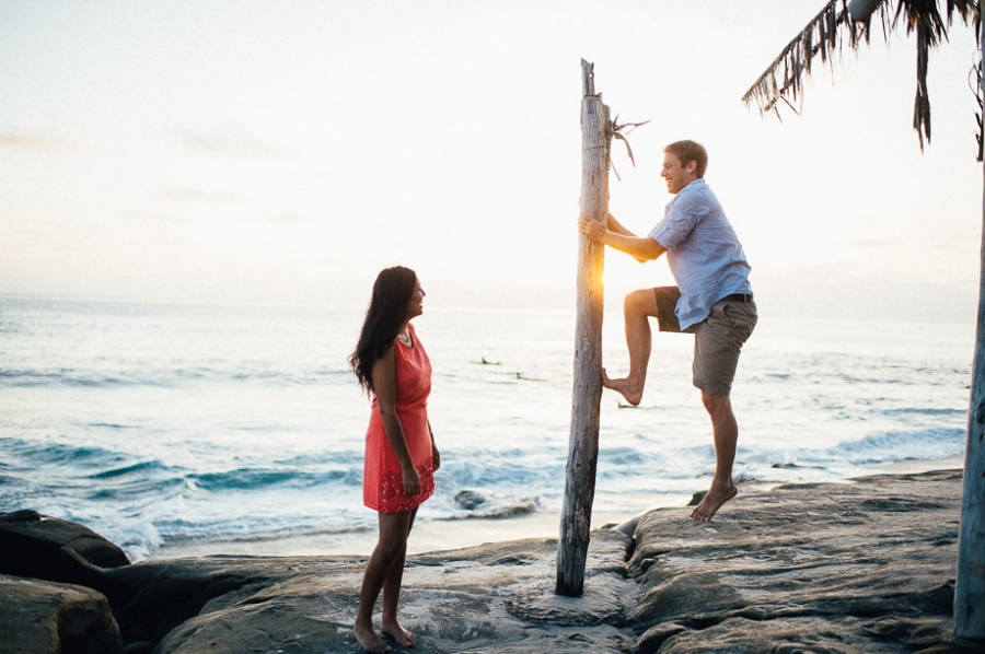 James + Tess Engagement at Wind and Sea Beach – San Diego Engagement Photography — photo 26