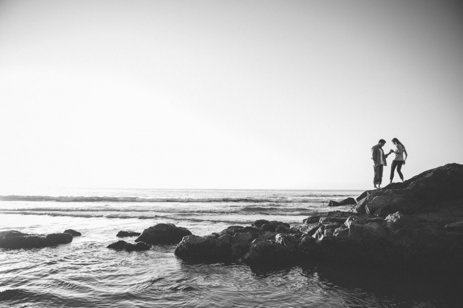 Jeremy + Gina Engagement at Blacks Beach — photo 3