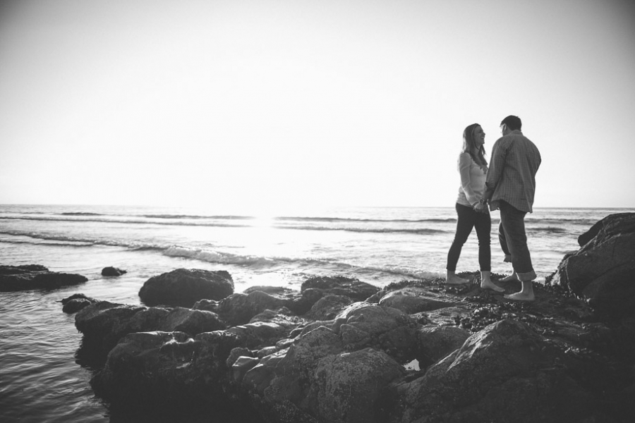Jeremy + Gina Engagement at Blacks Beach — photo 4