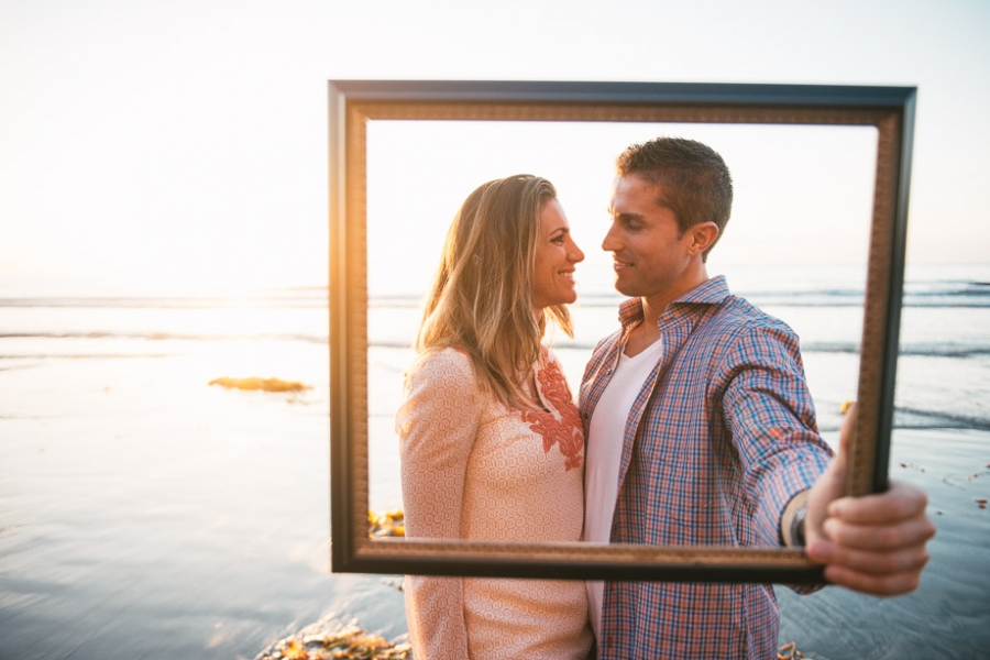 Jeremy + Gina Engagement at Blacks Beach — photo 10