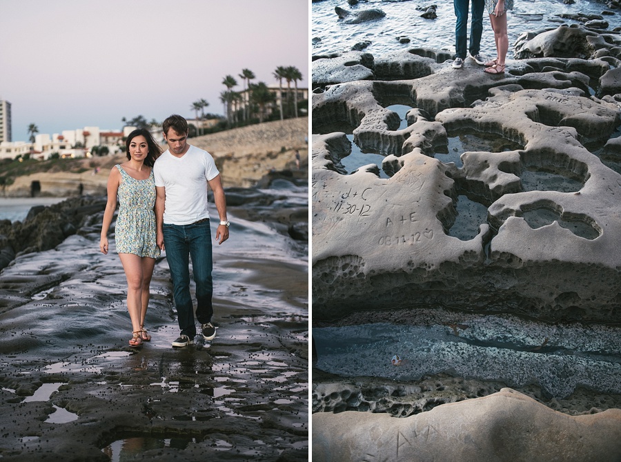 Joe + Van Engagement Shoot at La Jolla