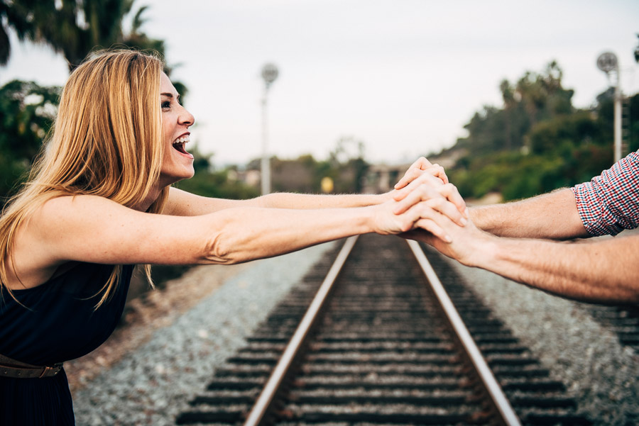 Kevin + Monetta Engagement at Del Mar Beach — photo 11