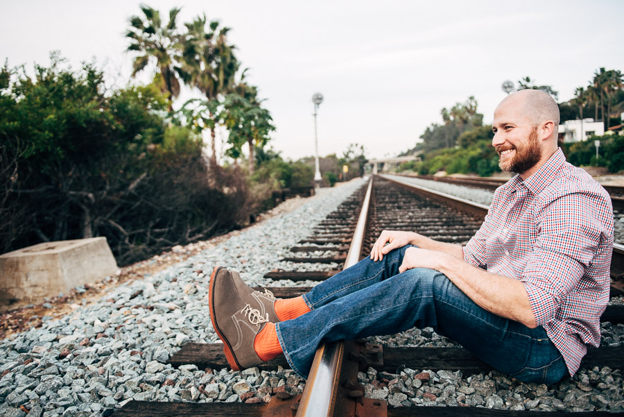 Kevin + Monetta Engagement at Del Mar Beach — photo 13
