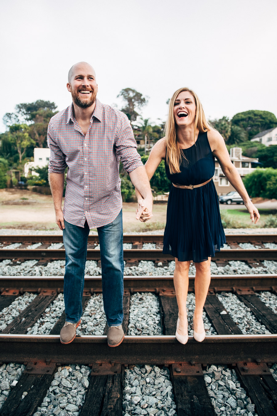 Kevin + Monetta Engagement at Del Mar Beach — photo 14