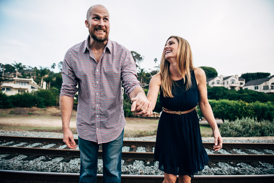 Kevin + Monetta Engagement at Del Mar Beach — photo 16