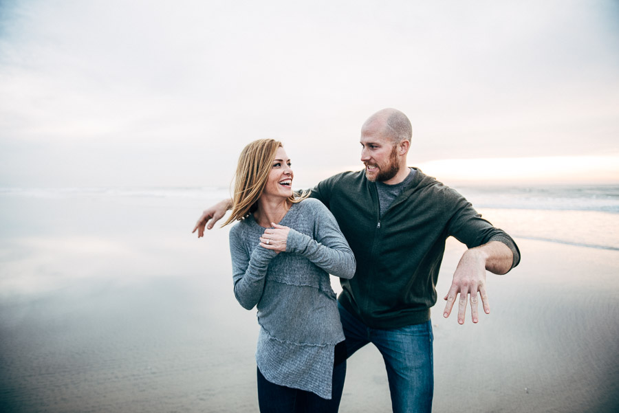 Kevin + Monetta Engagement at Del Mar Beach — photo 21