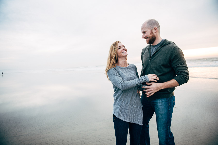 Kevin + Monetta Engagement at Del Mar Beach — photo 22
