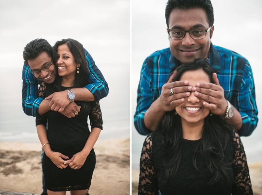Rohit + Deepika Engagement at Blacks Beach and La Jolla