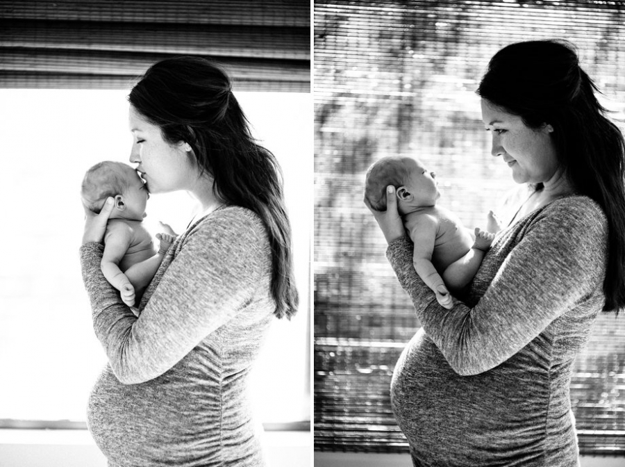 West Family Newborn Baby Shoot